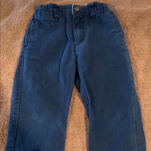 Toddler boys linen/cotton blend pants